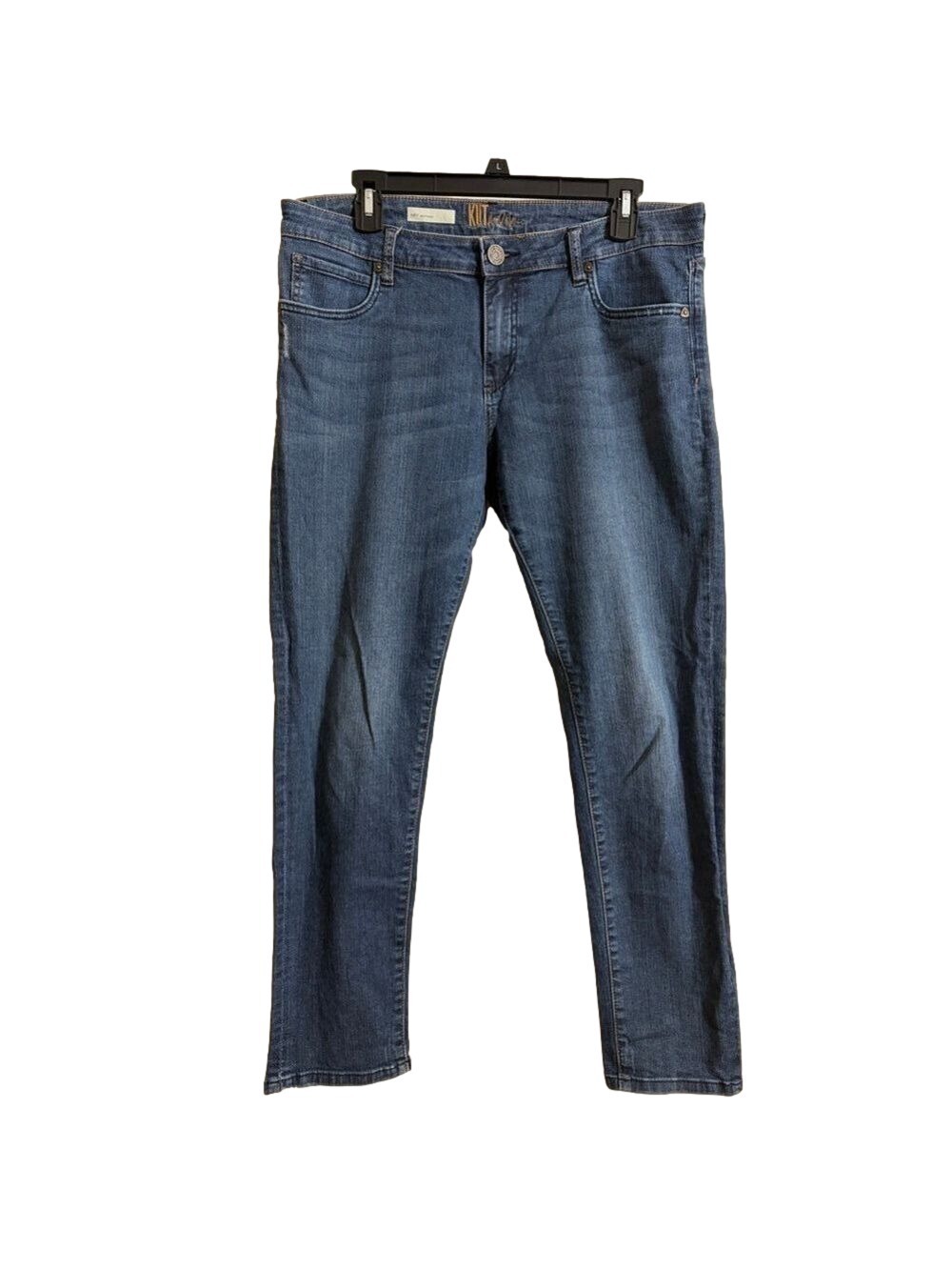 Kut from the Kloth Katy Boyfriend Casual Stretch Mid Rise Denim Jeans Size 10
